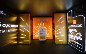 Viên chống nắng 400 của La Roche-Posay xuất hiện tại Triển lãm công nghệ UV-Light đa giác quan đầu tiên tại Việt Nam