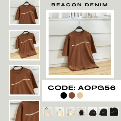 Áo Thun In Phồng What’s AOPG56