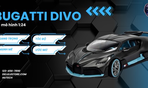 Chiếc Bugatti Divo tí hon và hành trình phi thường